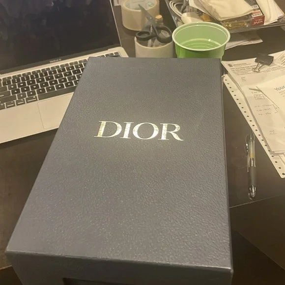 Dior B28 LT Oblique Jacquard white sneaker sz 43. Shoes are brand new/deadstock - Picture 6 of 8